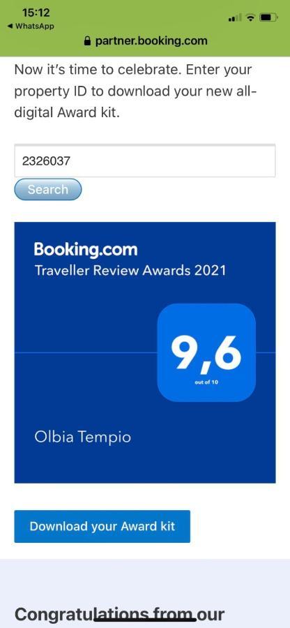 Olbia Tempio Apartman Kültér fotó